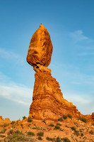 Balanced Rock with Crow, Arches National Park