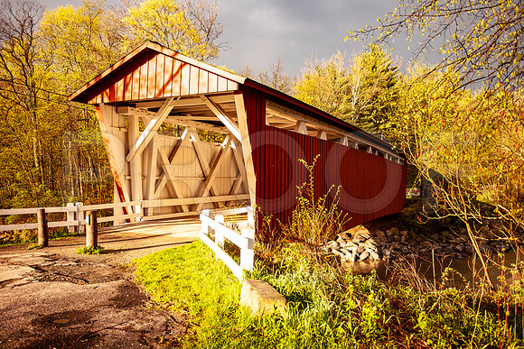 Everett Covered Bridge, OH