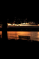 Bench at Sunset, OR