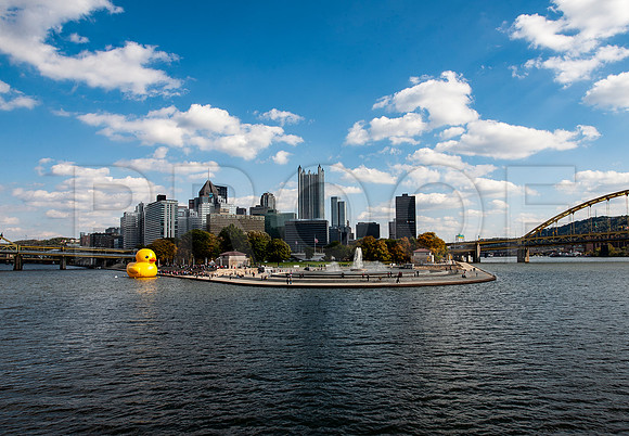 Rubber Duck at Point State Park, Pittsburgh PA