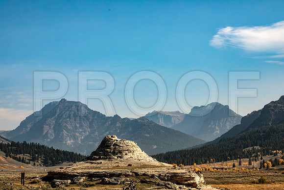 Dormant Butte, Yellowstone National Park