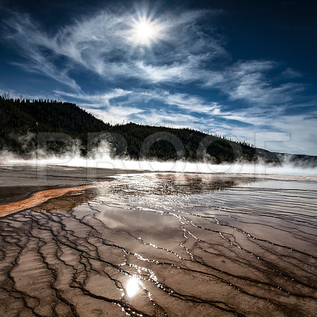 Hot spring, Yellowstone National Park